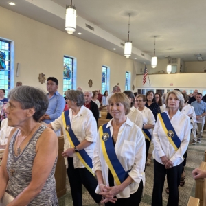 Columbiettes Procession